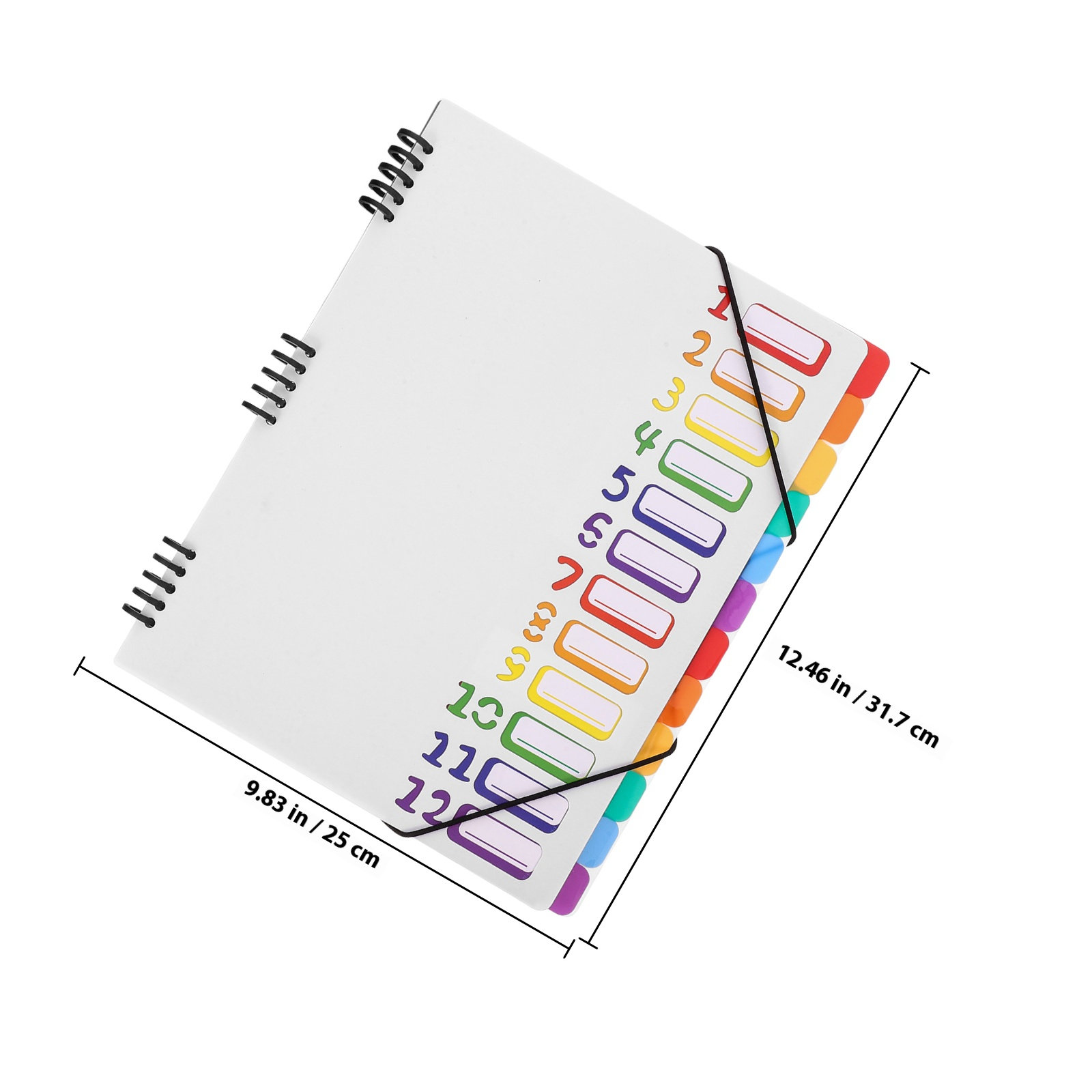 A4 Document Organizer File Bin - Tab Divider A4 recension och pris