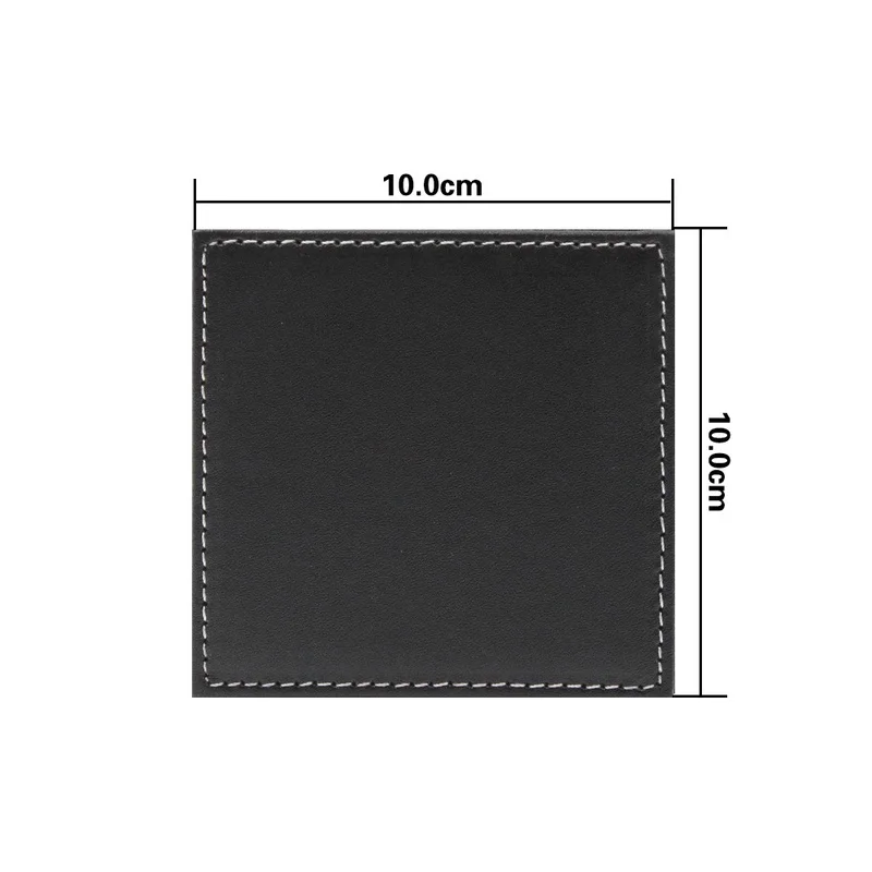 6pcs/Set Business Leather Coas - Leather Desk Pad recension och pris