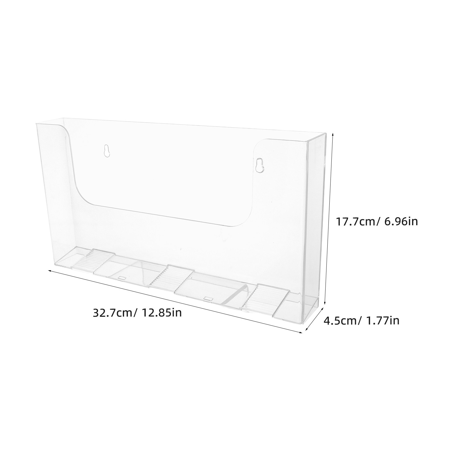 2Pcs Wall Mounted File Holders - Magazine Holder Rack recension och pris
