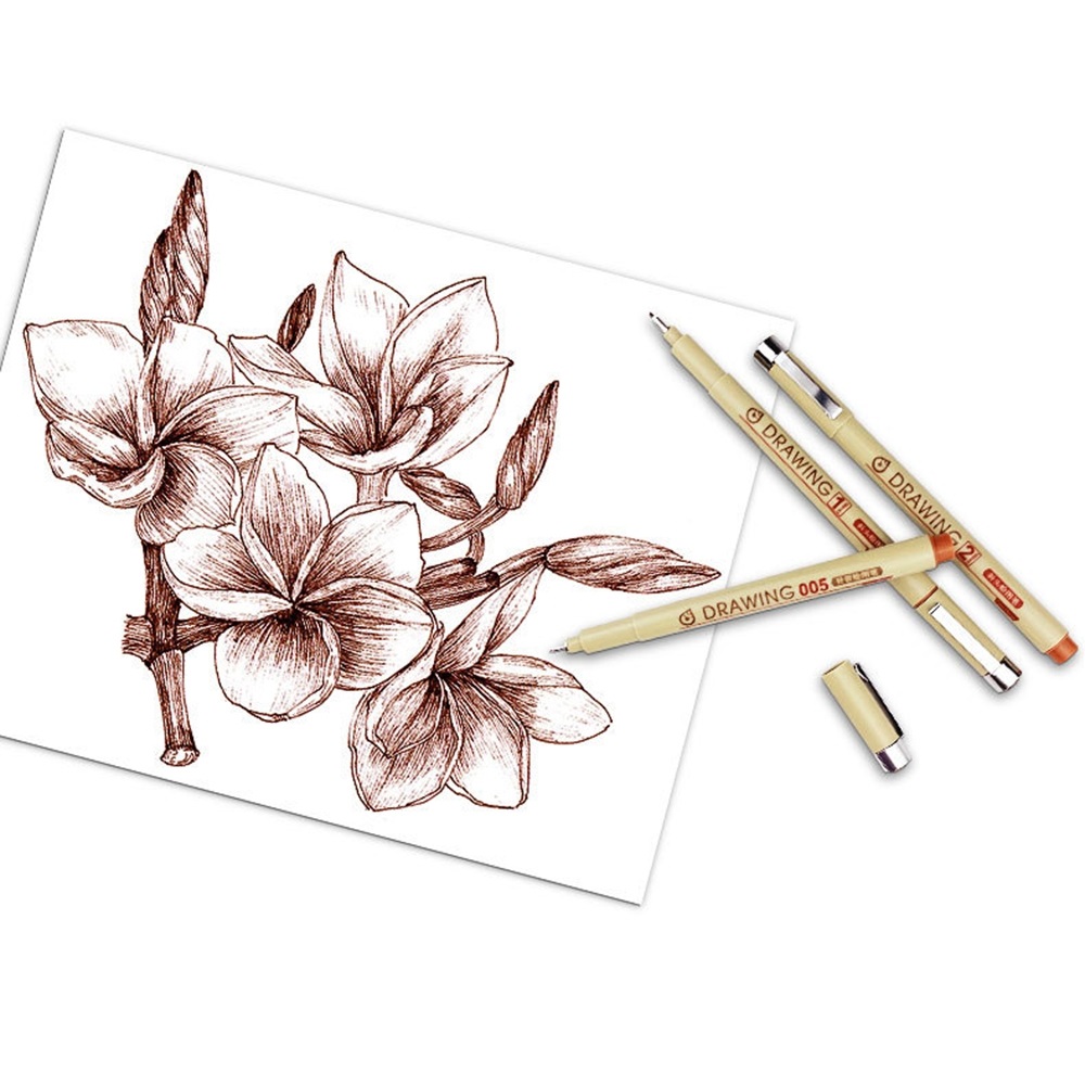 Brown & Black Micro Pens, 12 S - Archive Box Set recension och pris