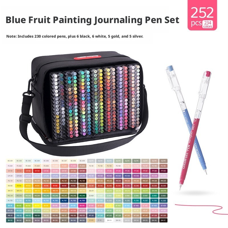 252Pcs 234 Colors Fine Tip Gel - Correction Pen Fine recension och pris
