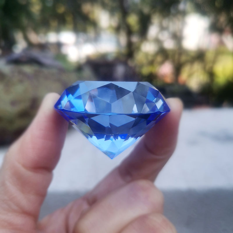 1pc Crystal Diamond Paperweigh - Paper Weight Crystal recension och pris