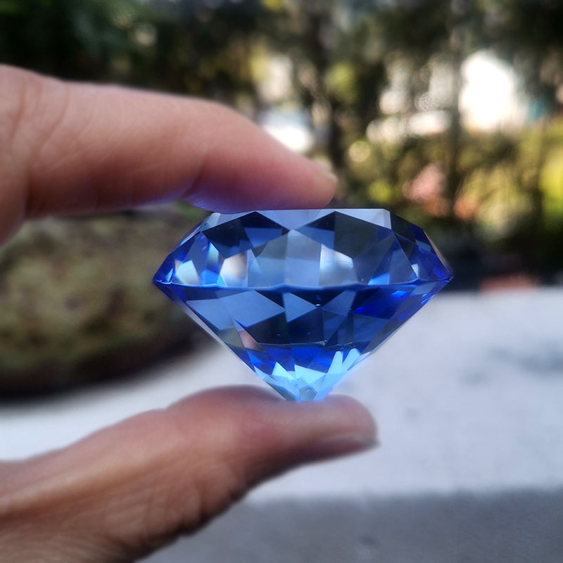 1pc Crystal Diamond Paperweigh - Paper Weight Crystal recension och pris