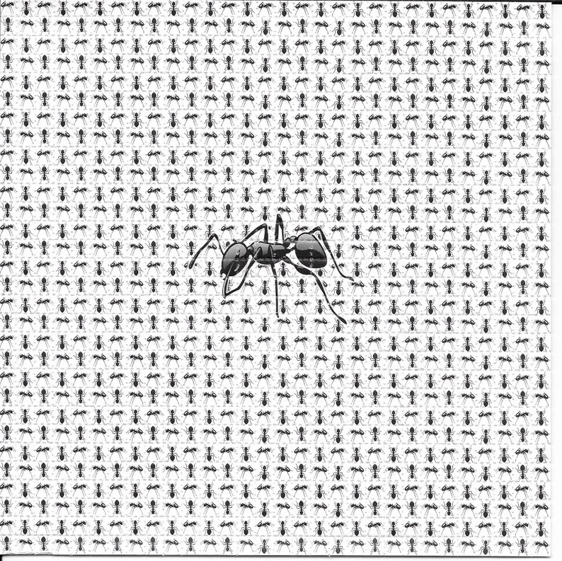 Ants Animal Psychedelic LSD Ac - Ink Blotter Paper recension och pris