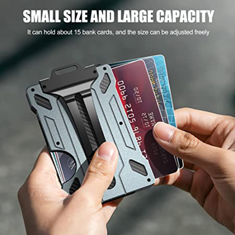 RFID Fashion Card Wallet Credi - Index Card Holder recension och pris