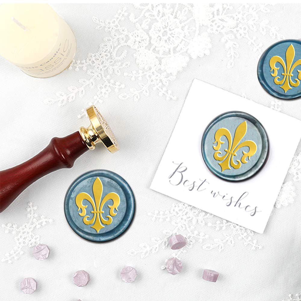 1pc Oval/Round/Square Mixed Wa - Wax Seal Stamp Set recension och pris
