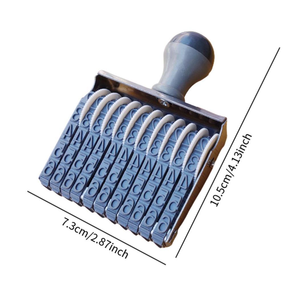 Rubber Number Stamp Roller Sta - Rubber Date Stamp recension och pris