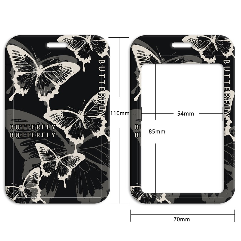 Black Butterfly Slide Card Hol - Index Card Holder recension och pris