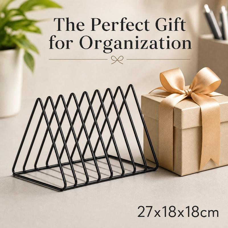 5/9 Grid Storage Rack Triangle - Magazine Holder Rack recension och pris