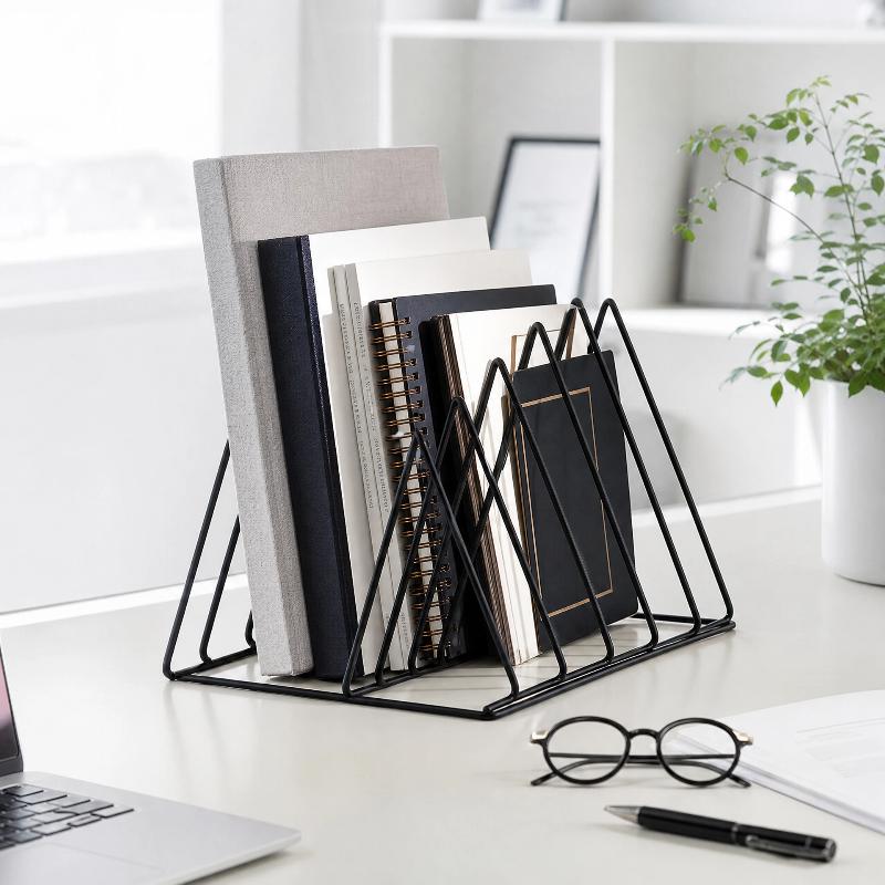 5/9 Grid Storage Rack Triangle - Magazine Holder Rack recension och pris