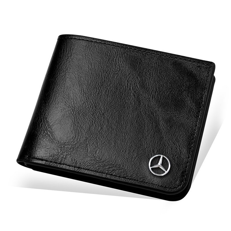 Vintage Metal Logo Leather Wal - Index Card Holder recension och pris