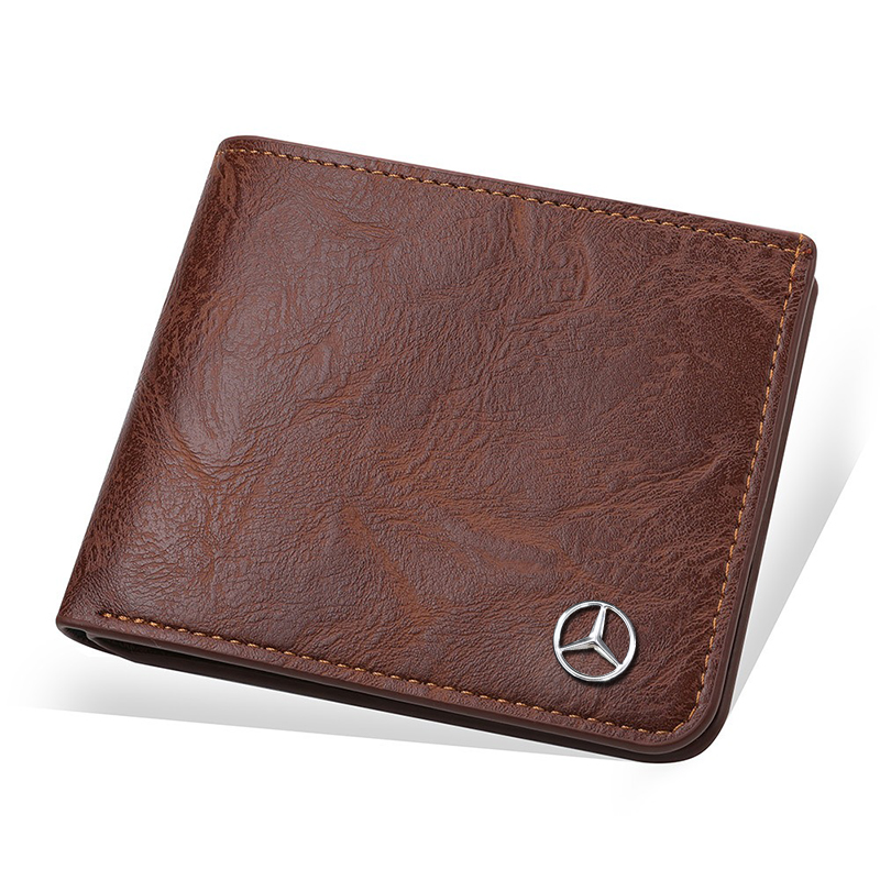 Vintage Metal Logo Leather Wal - Index Card Holder recension och pris