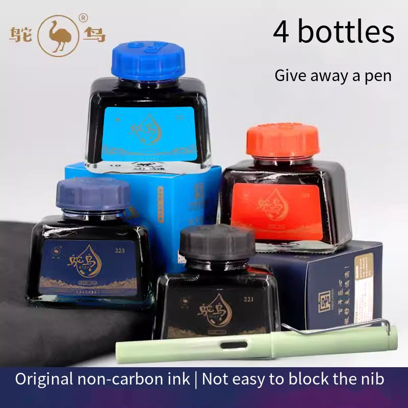Ostrich 2-Series Fountain Pen  - Fountain Pen Bottled Ink recension och pris