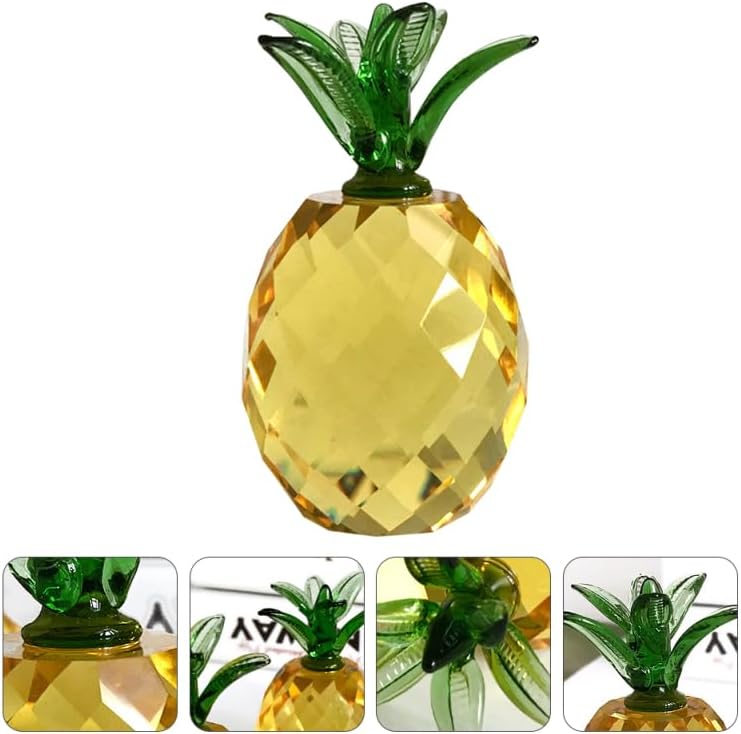 Crystal fruit Paperweight with - Paper Weight Crystal recension och pris