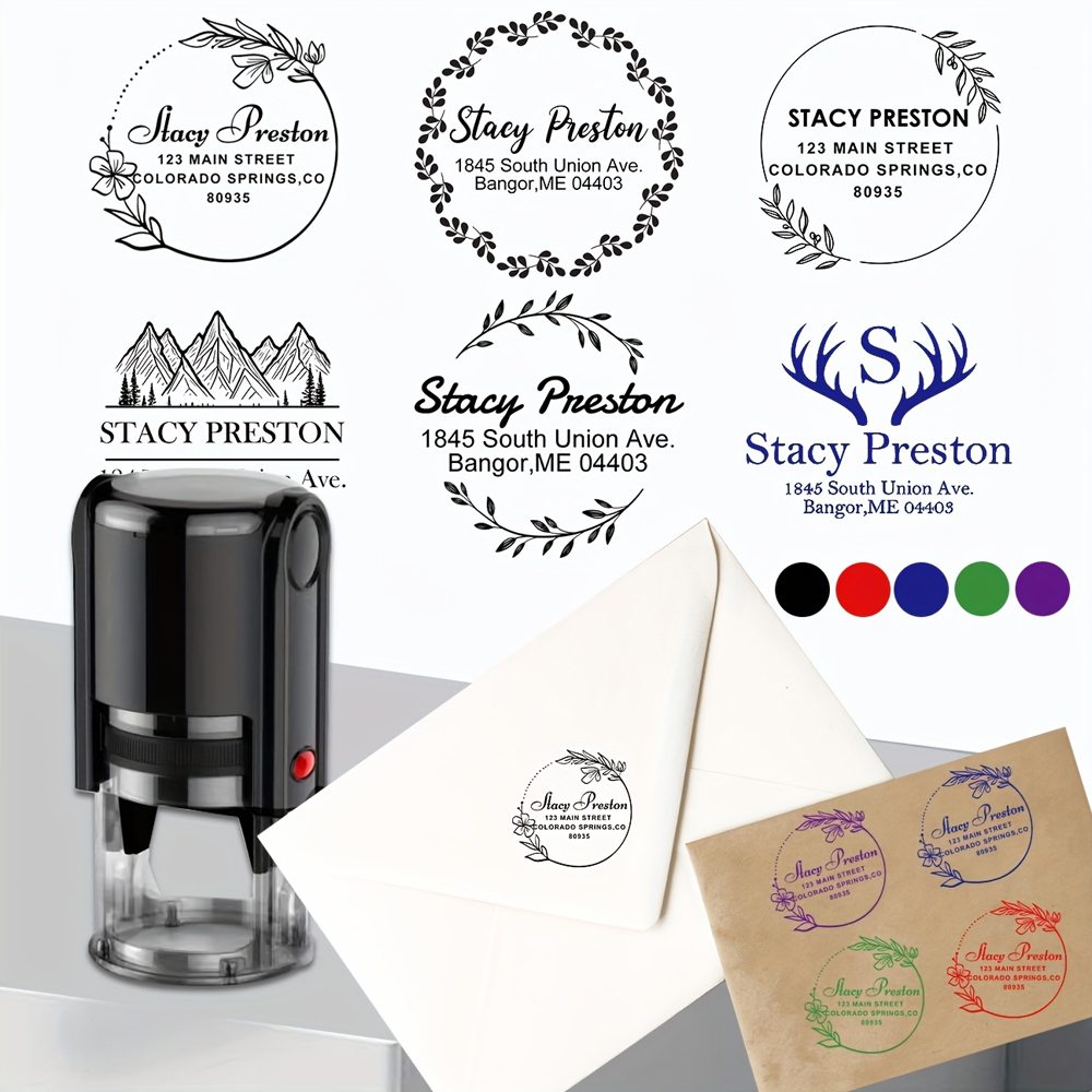 Custom Stamp Personalized Self - Rubber Date Stamp recension och pris