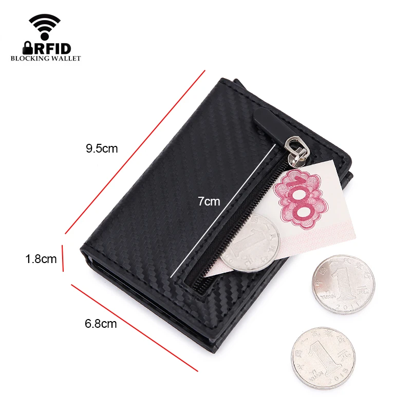 RFID Blocking Card Wallet Magn - Index Card Holder recension och pris