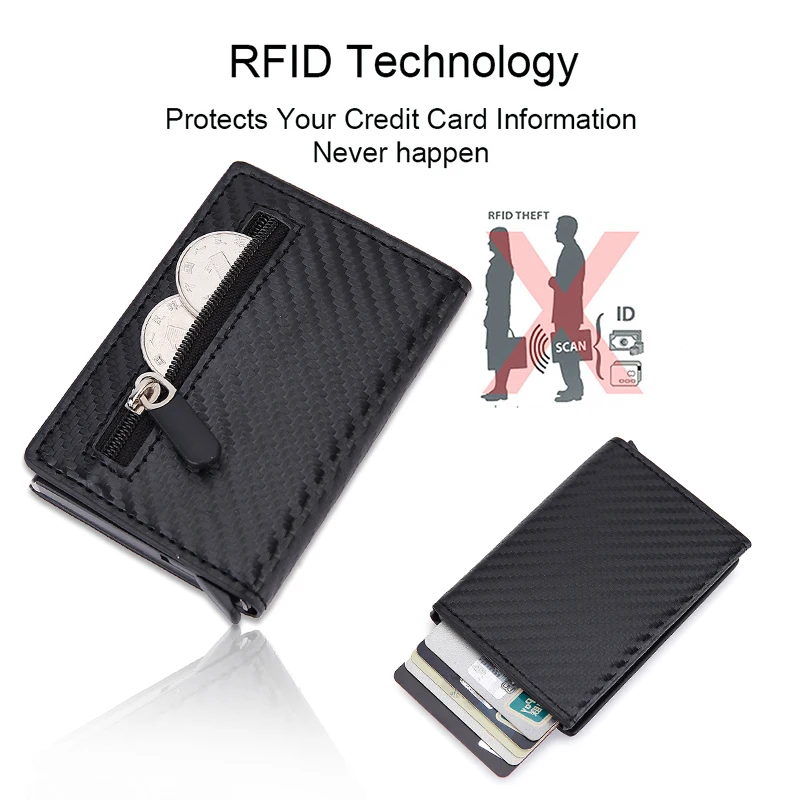 RFID Blocking Card Wallet Magn - Index Card Holder recension och pris