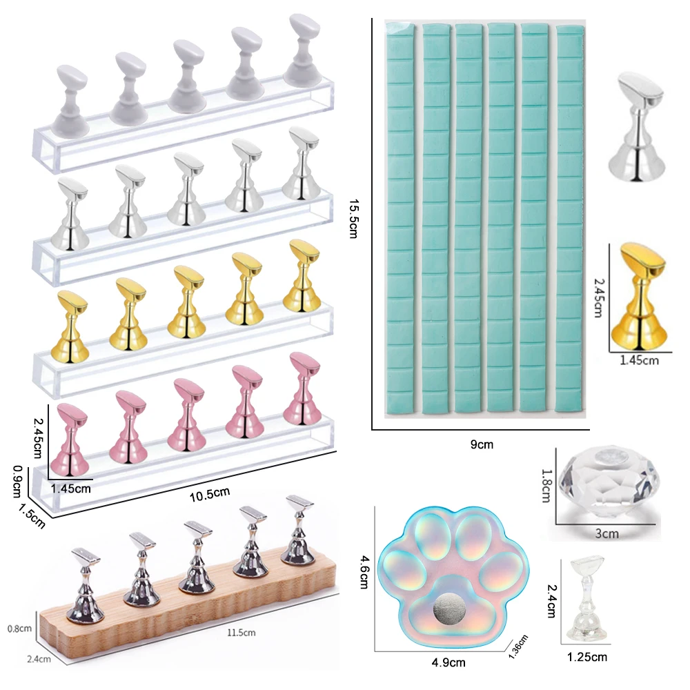 5PCS/Pack Chess Magnetic Nail  - Gel Refill Pack recension och pris
