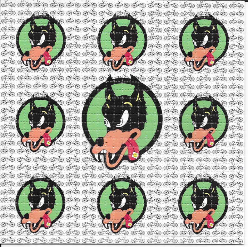 Dire Wolf Psychedelic LSD Acid - Ink Blotter Paper recension och pris