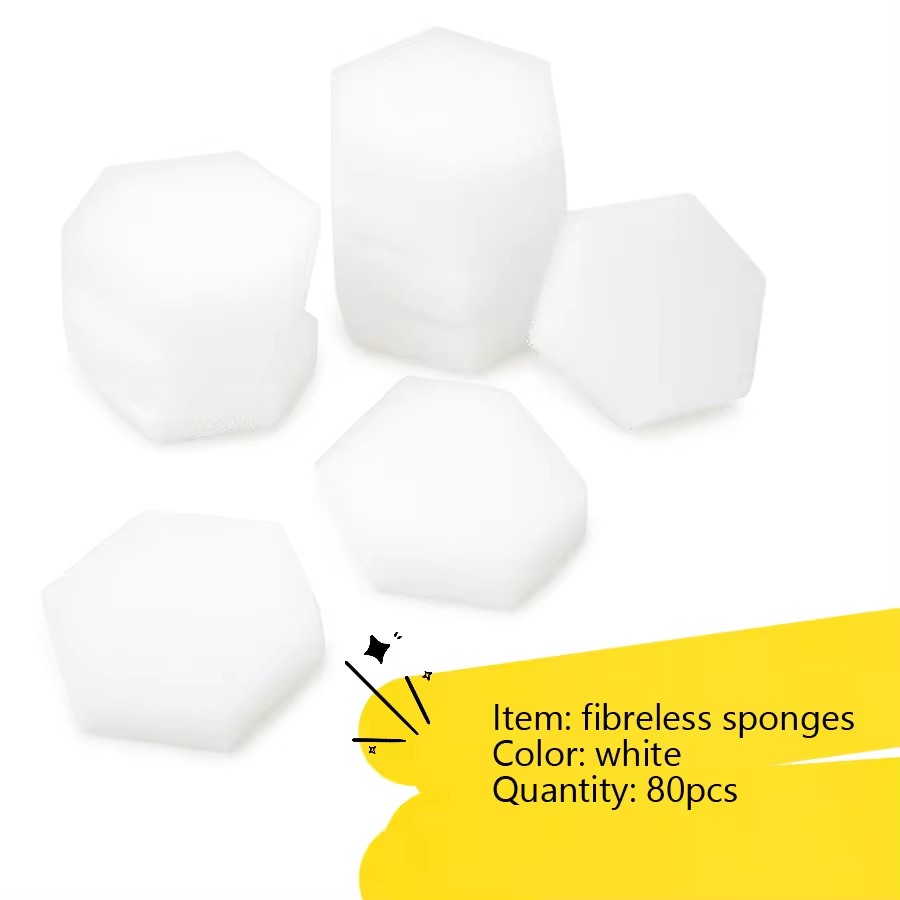 80Pcs Hexagon Soft Sponges, Li - Gel Refill Pack recension och pris