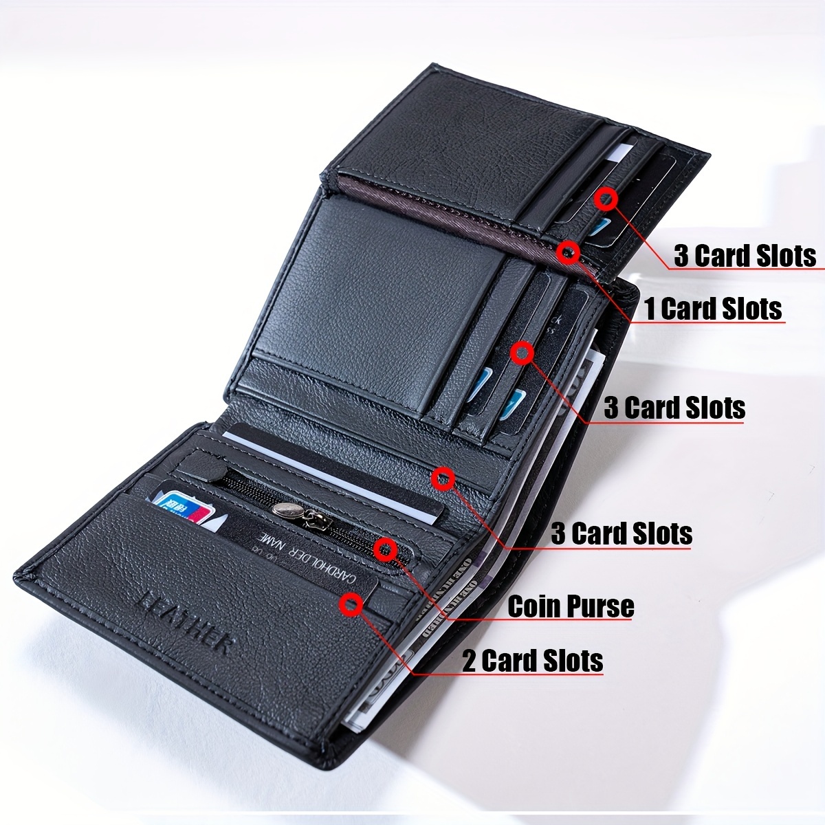 1 men's distinguished leather  - Index Card Holder recension och pris