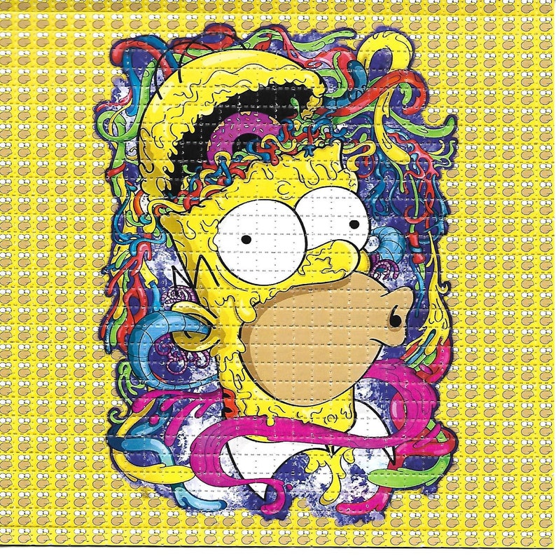 Mind blown Psychedelic Acid-Fr - Ink Blotter Paper recension och pris