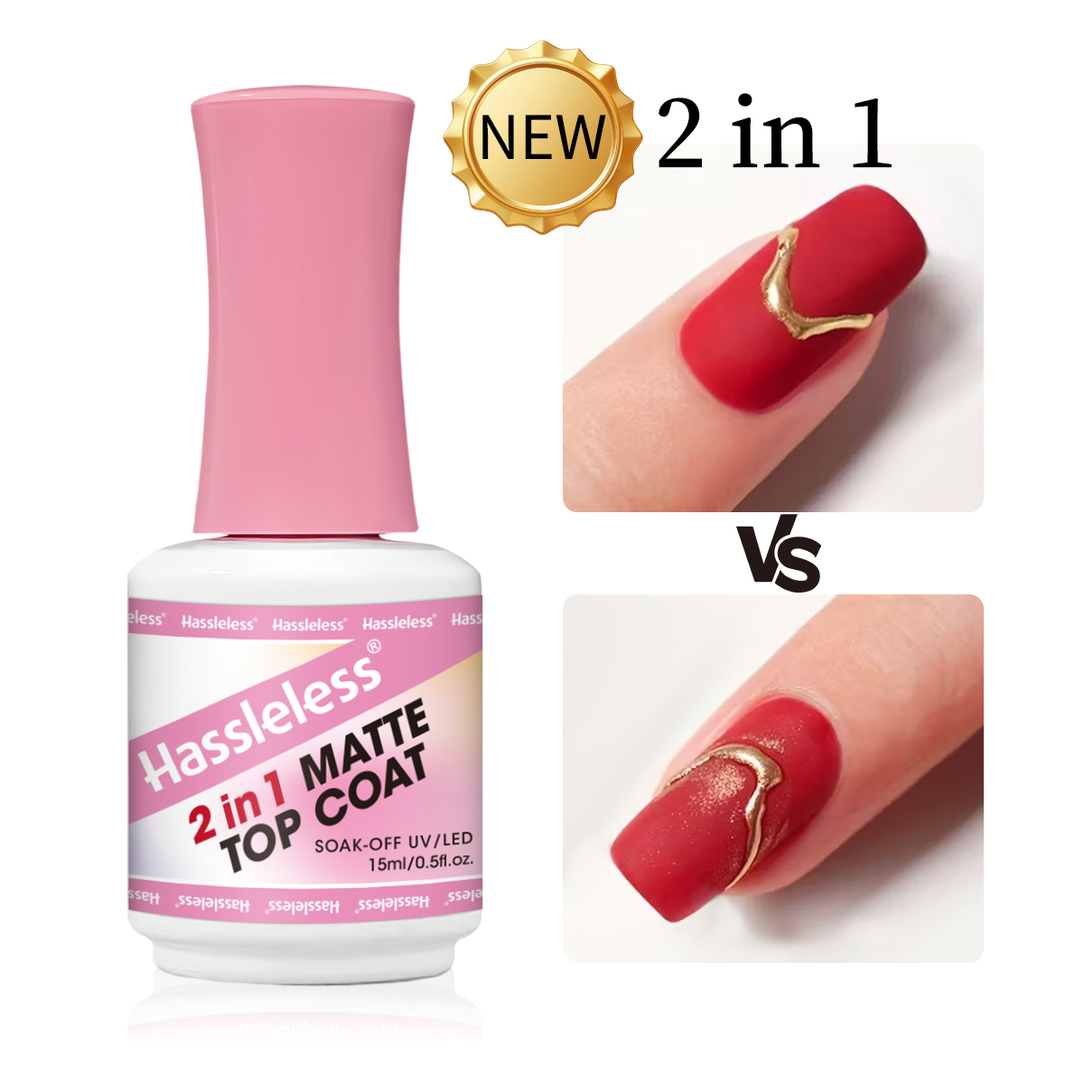 Hassleless 15ml Single Pack 2- - Gel Refill Pack recension och pris