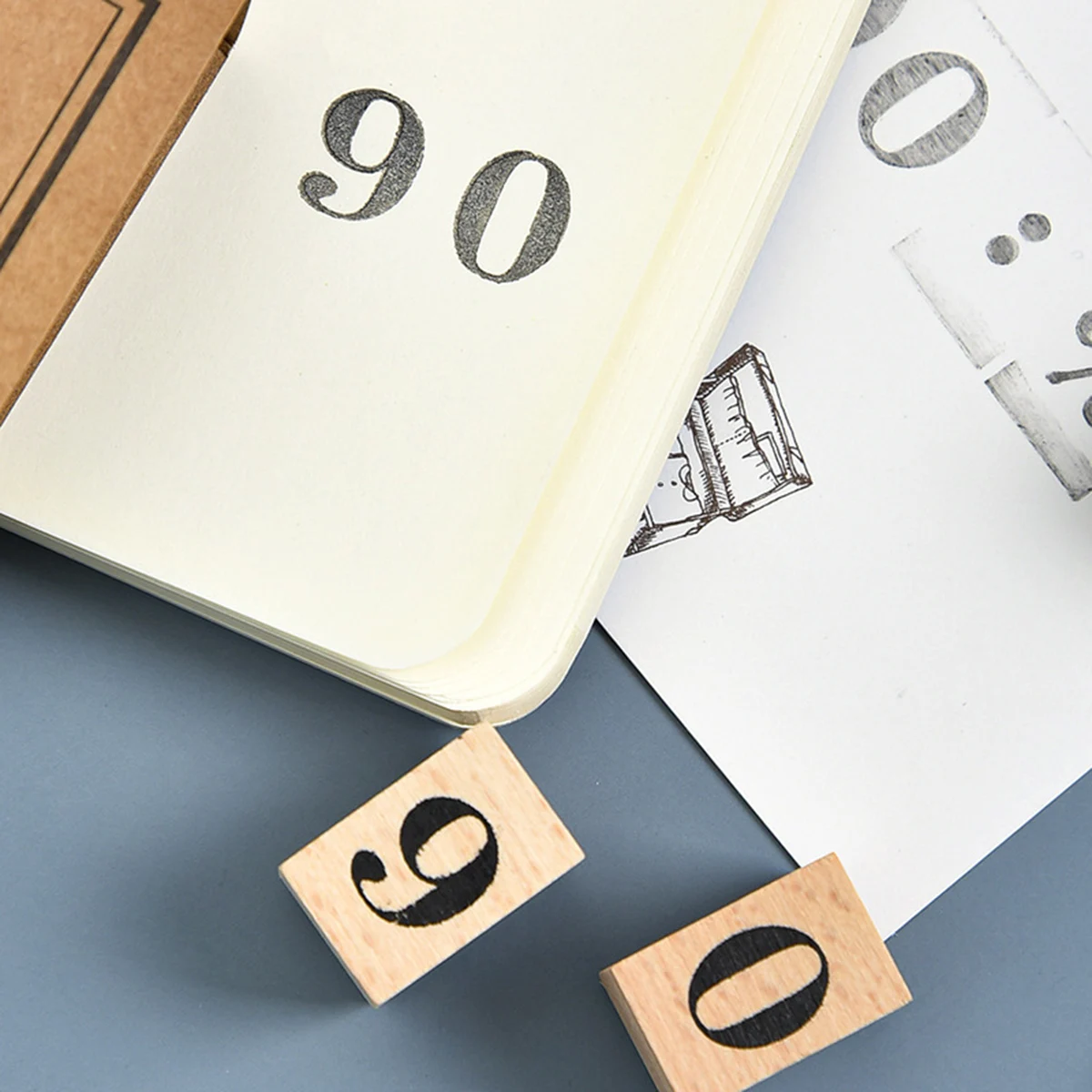 Wooden Rubber Date Stamp,12 Mo - Rubber Date Stamp recension och pris