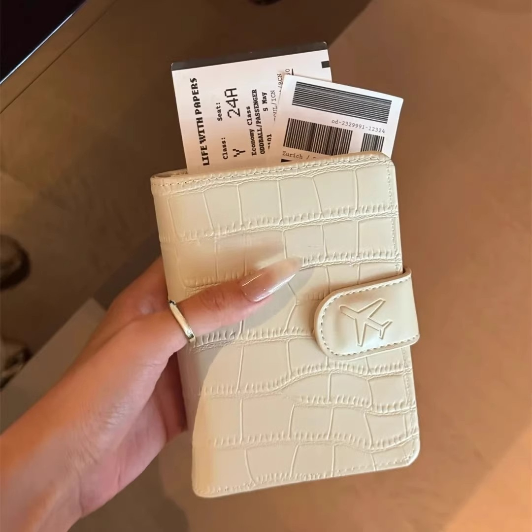 PU Leather Passport Cover for  - Index Card Holder recension och pris