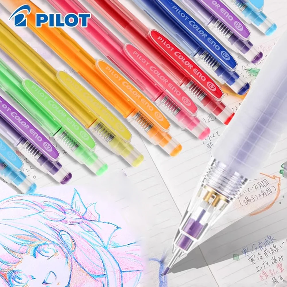 8pcs Japan PILOT Color Mechani - Staedtler Pencil Lumocolor recension och pris