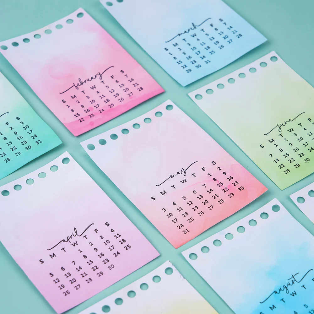 Calendar Date 2026 Clear Stamp - Rubber Date Stamp recension och pris