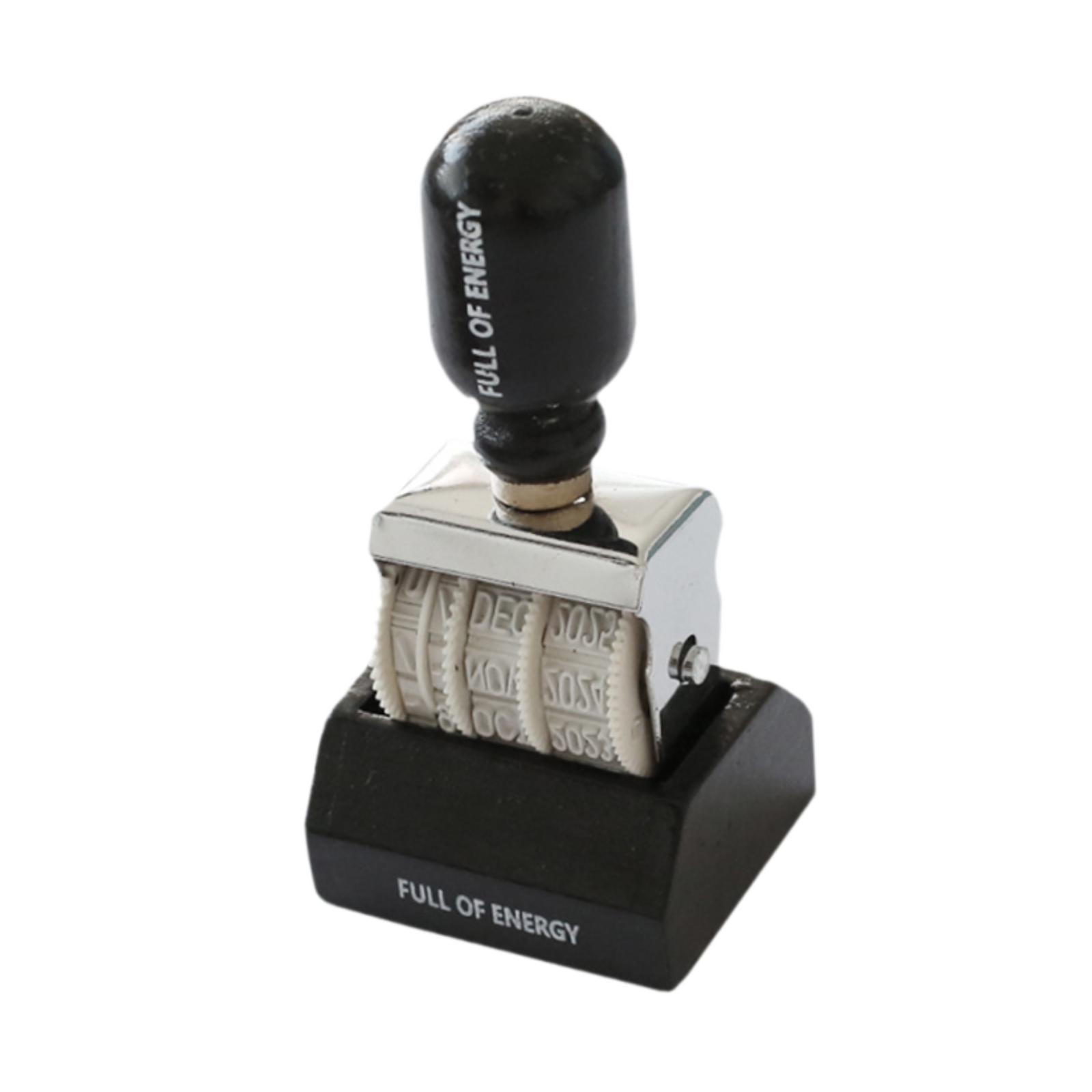 4xRollers Date Stamp Sturdy Da - Rubber Date Stamp recension och pris