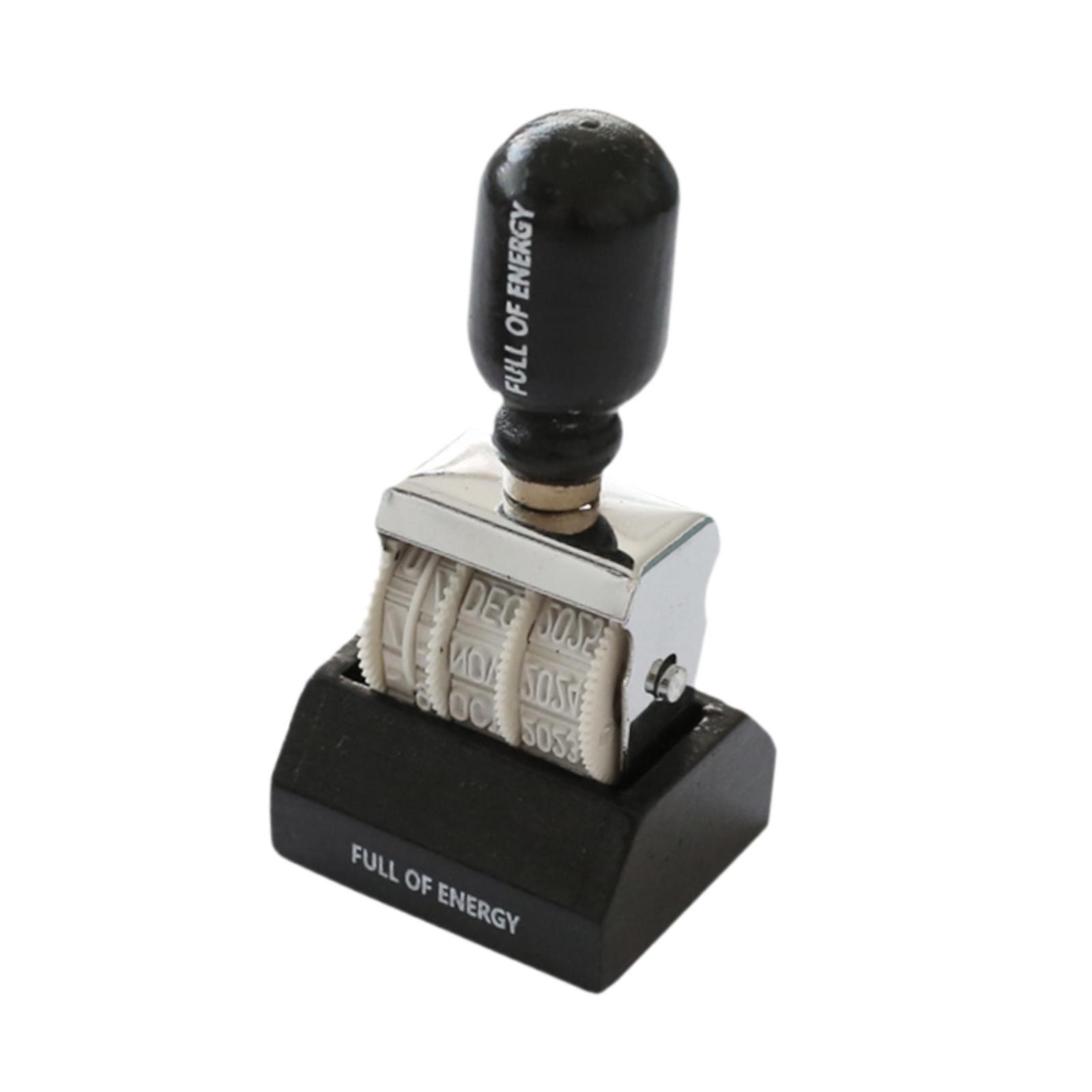 4xRollers Date Stamp Sturdy Da - Rubber Date Stamp recension och pris