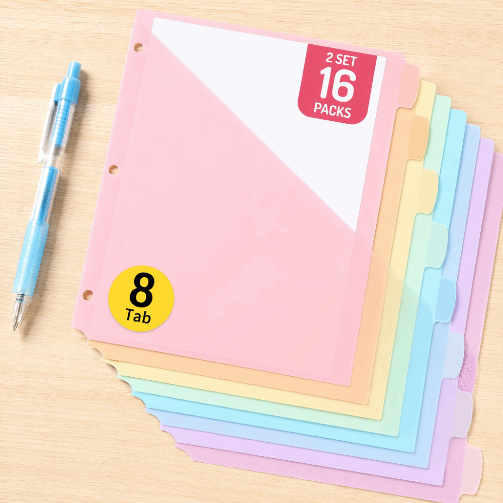 Durable Binder Dividers Pastel - Tab Divider A4 recension och pris