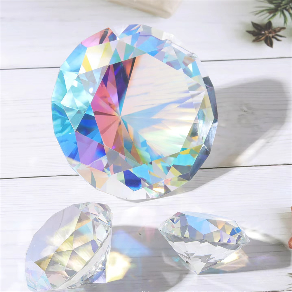 30-80mm AB Colorful K9 Crystal - Paper Weight Crystal recension och pris