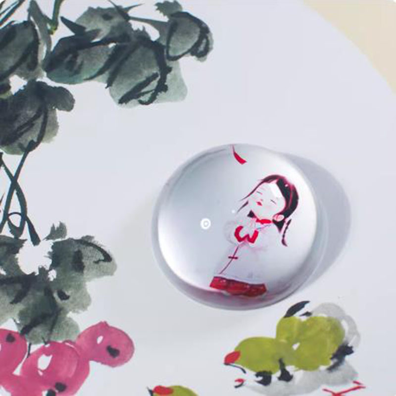 Creative Chinese Style Crystal - Paper Weight Crystal recension och pris