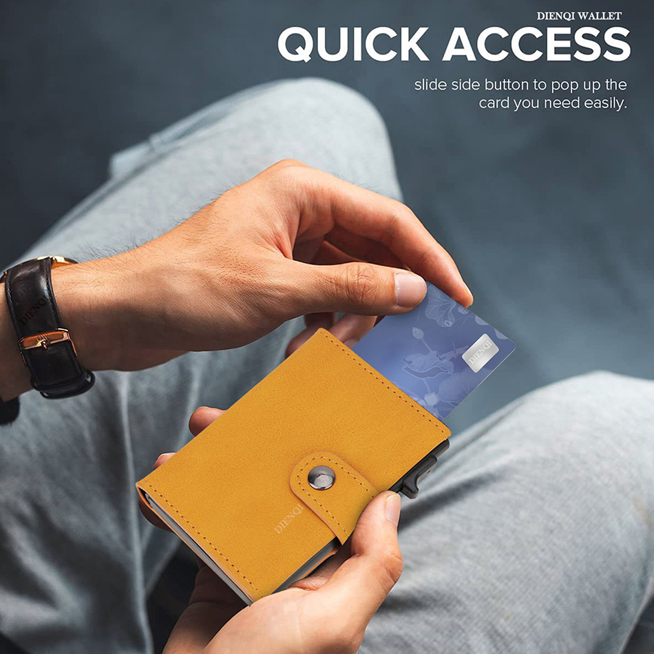 Airtag Wallet Rfid Credit Card - Index Card Holder recension och pris