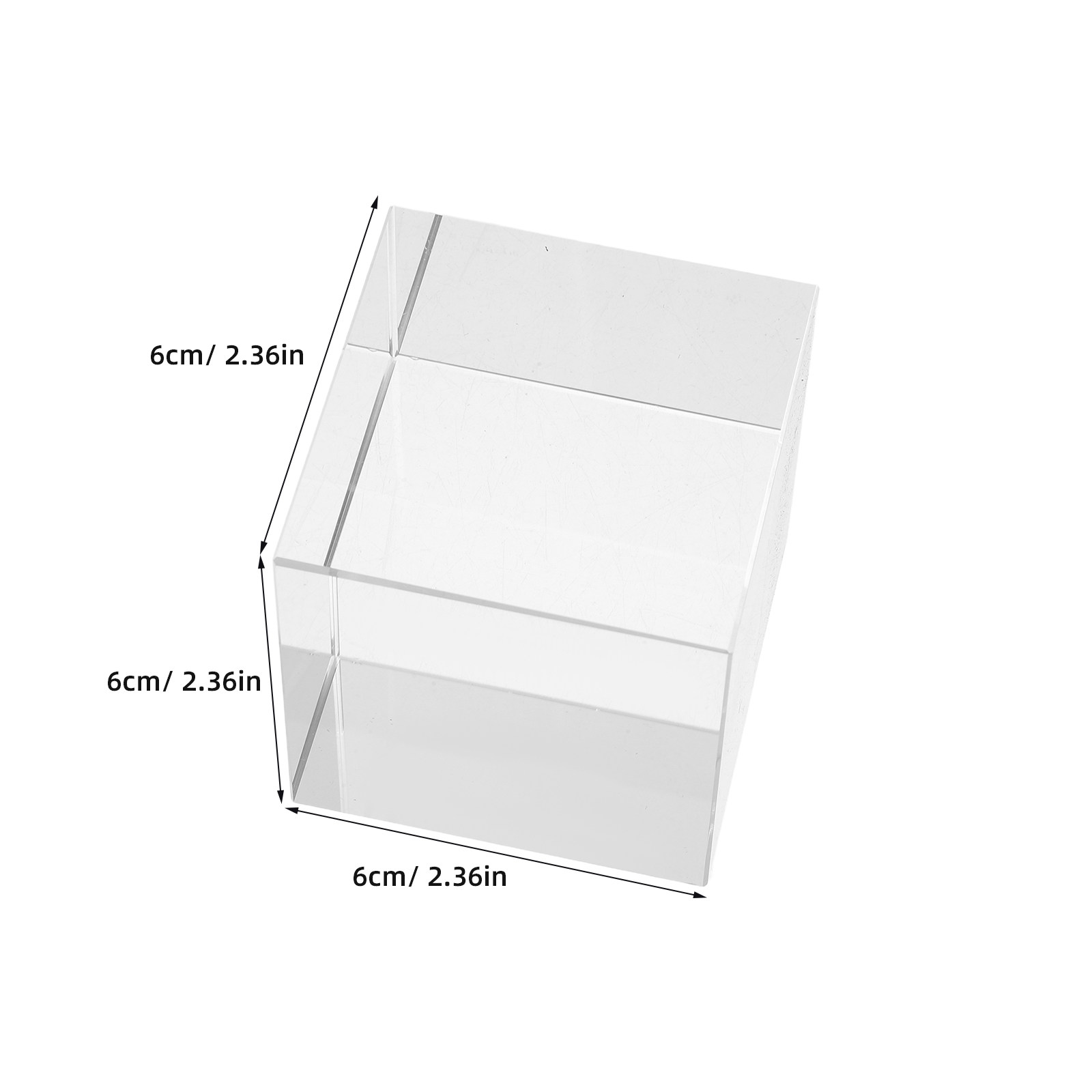Square Crystal Paperweight Hea - Book Weight Glass recension och pris